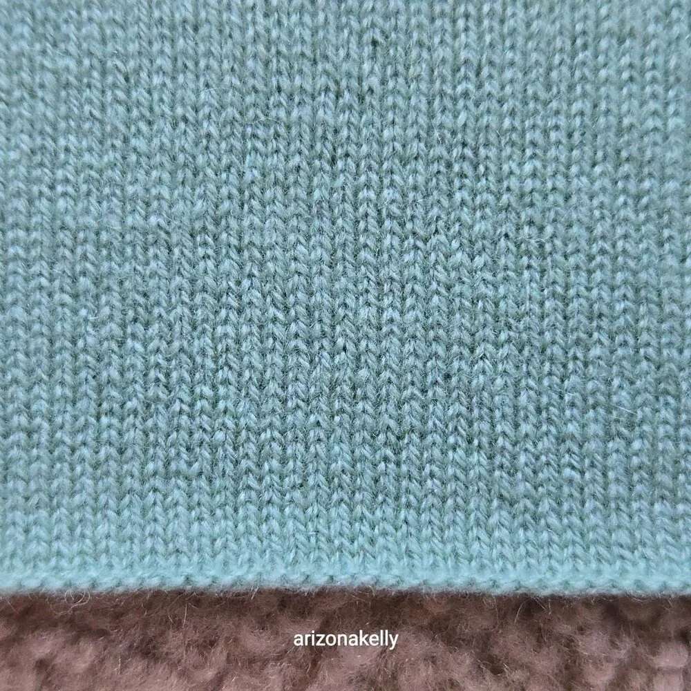 NWT Woolovers Cashmere Knit Scarf Sage Green